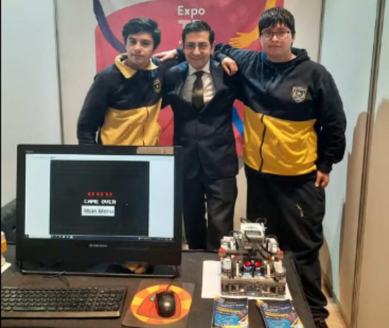 Estudiantes de 4° Medio Programación del Liceo Técnico Puente Ñuble brillan en la Exposición HOTEL MDS Chillán TP 2024