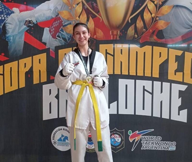 Destacada Participación de Nathalia Sepúlveda Contreras en el Torneo de Taekwondo «Copa de Campeones Bariloche VI»