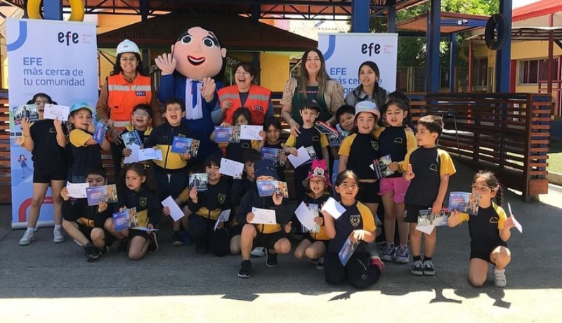 Promoviendo la Seguridad Vial: Visita del Equipo de «EFE Seguro en colegios» en el Liceo Técnico Puente Ñuble